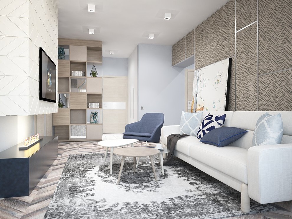 Квартира с элементами стиля ЛОФТ