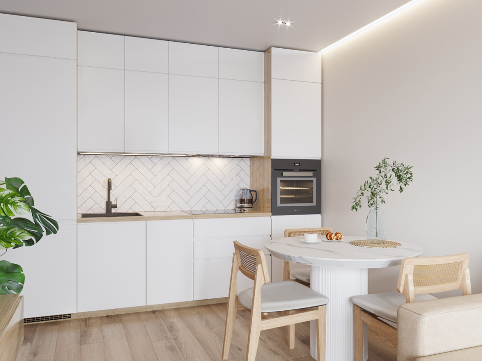 Современный интерьер с сканди нотками