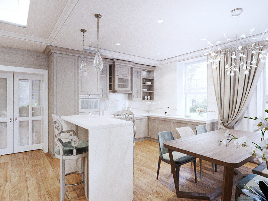 Интерьер котттеджа.