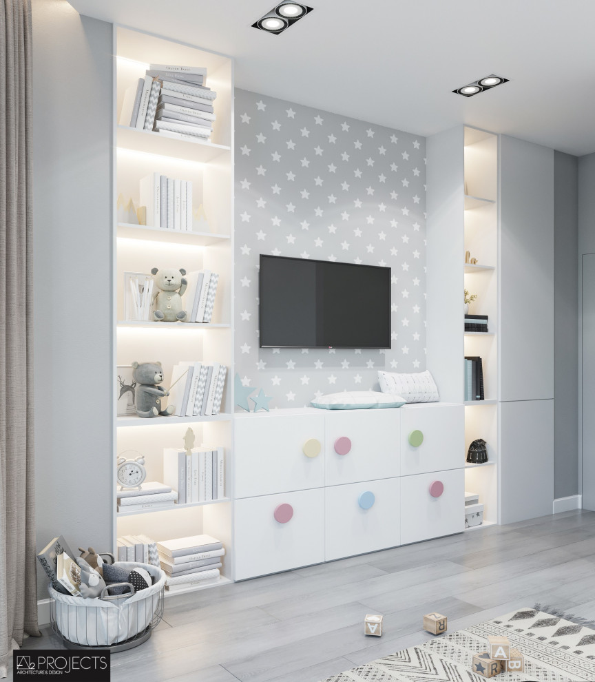 Дизайн-проект квартиры 103 м2 жк"покровский"