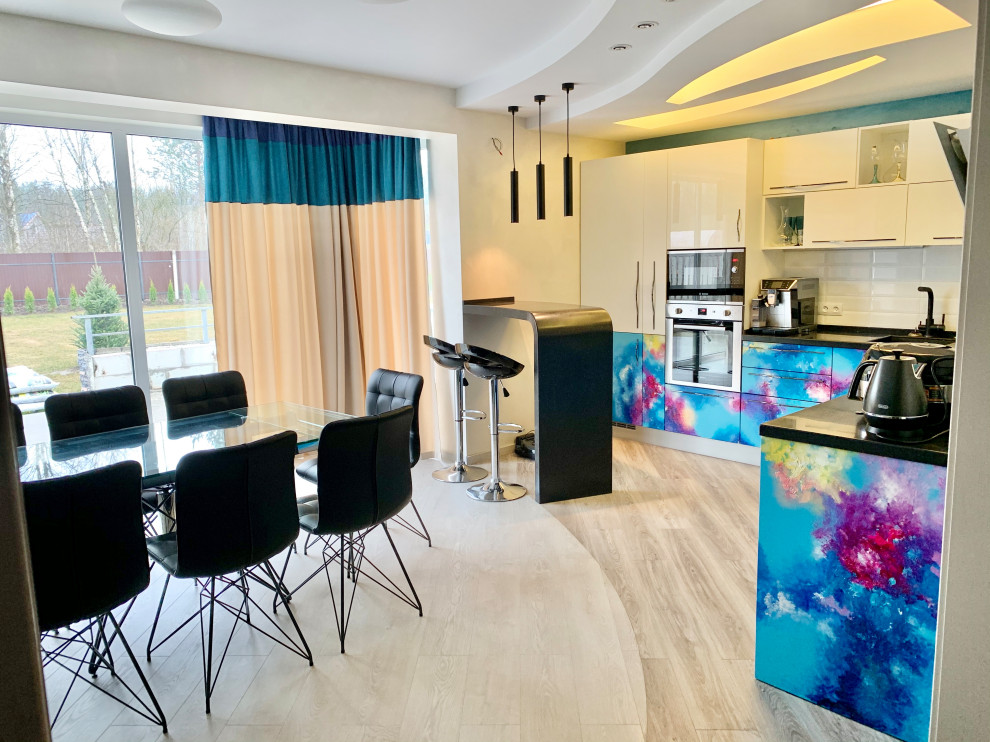 Дом 190 кв.м. "На Волне" Визуализация и реализация.