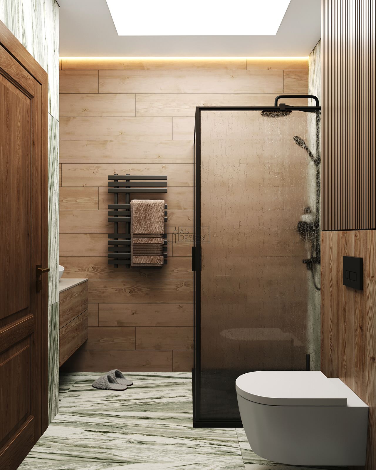 Проект загородного дома в стиле "Шале" Мск.обл. Мытищи