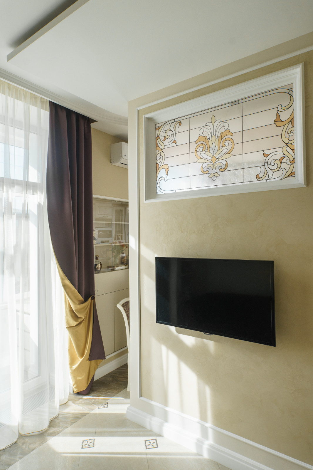 Декоративная штукатурка в классическом интерьере