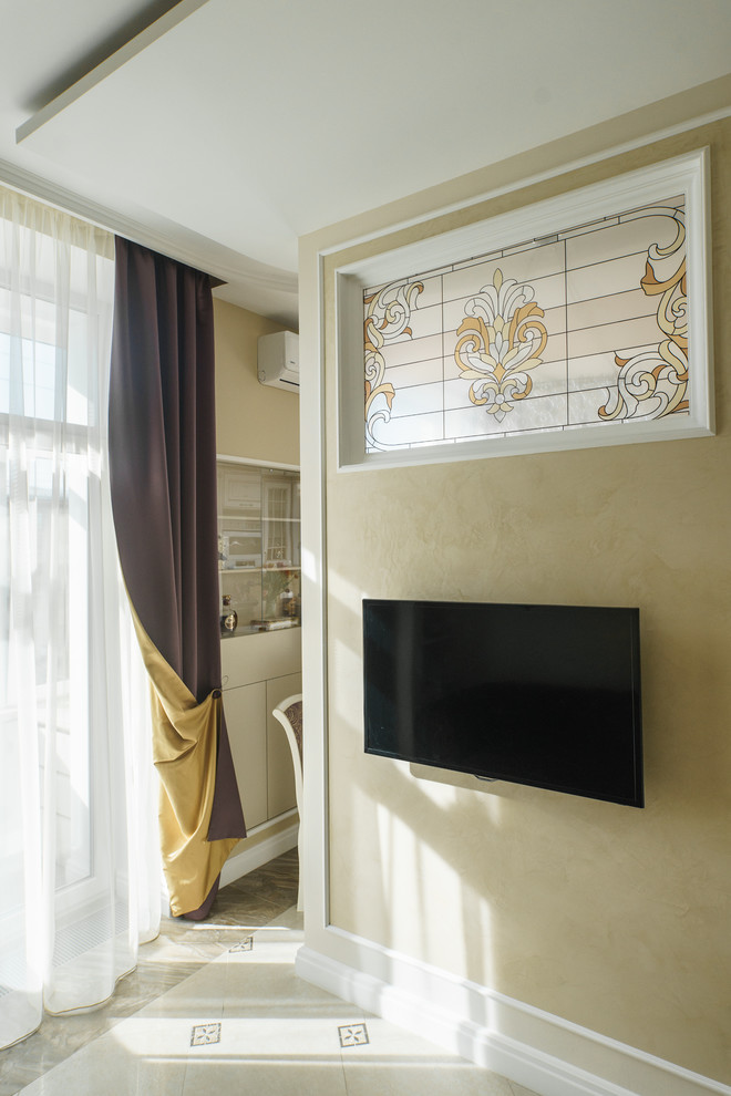 Декоративная штукатурка в классическом интерьере