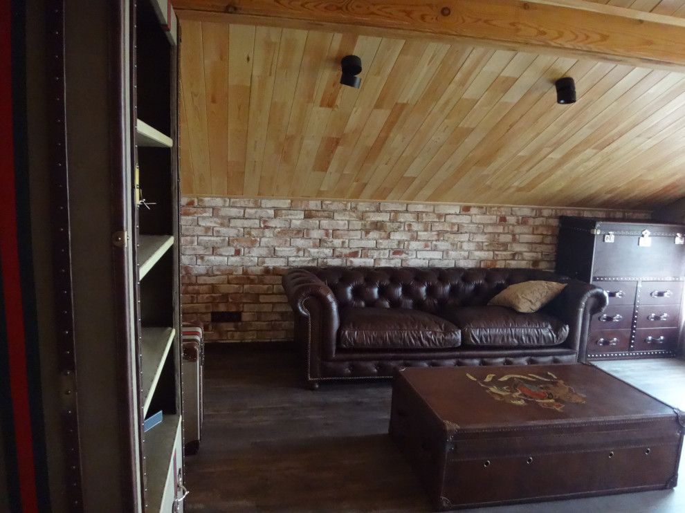 Частный дом из клееного бруса 500 кв.м.  д.Мостовское.