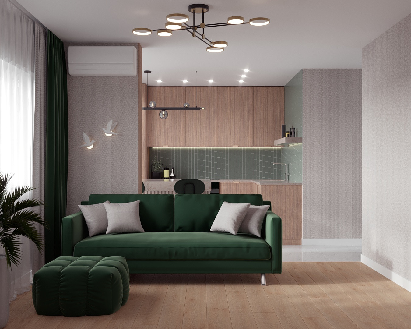 Трехмонтантная квартира для женщины