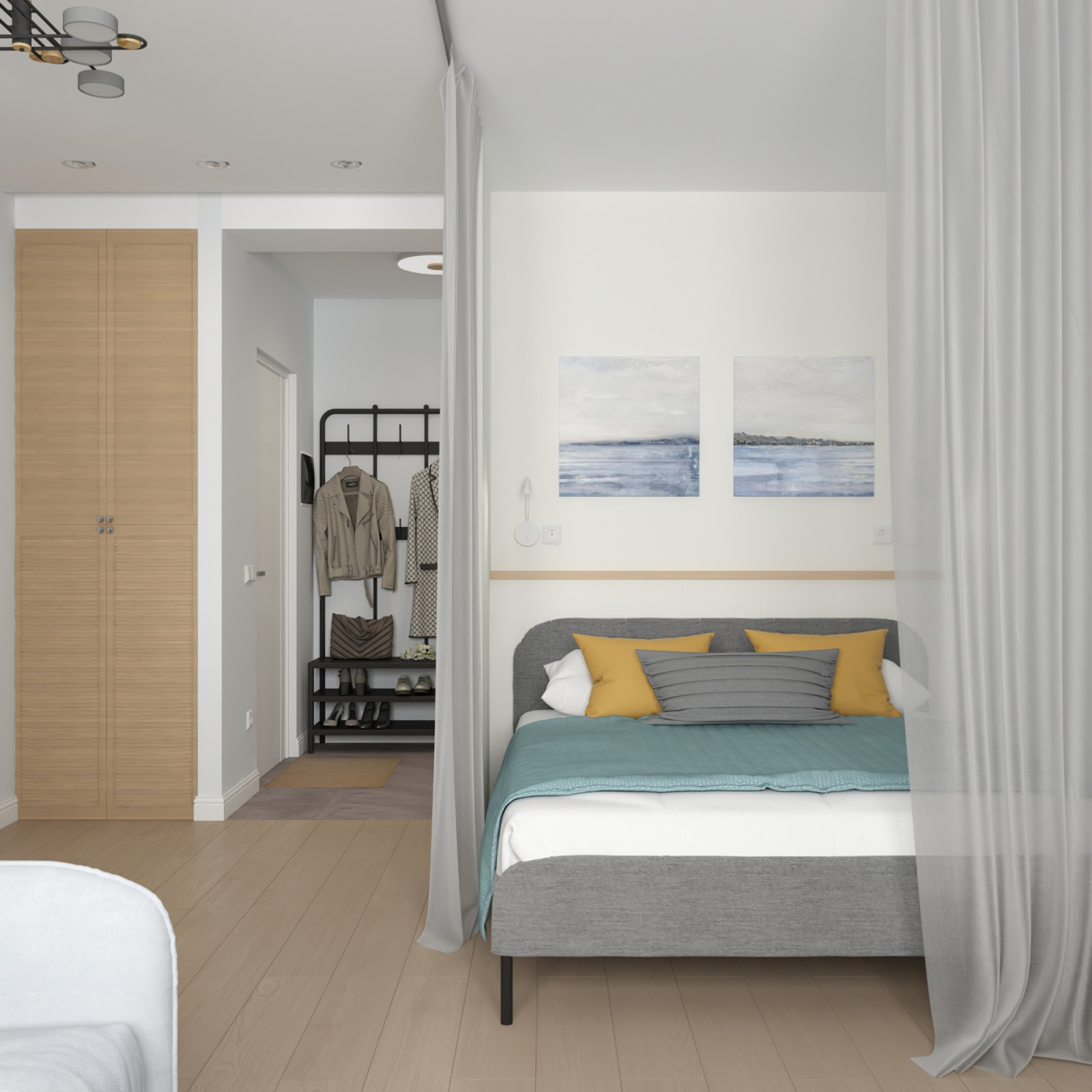 Небольшая квартира под сдачу. Видное.