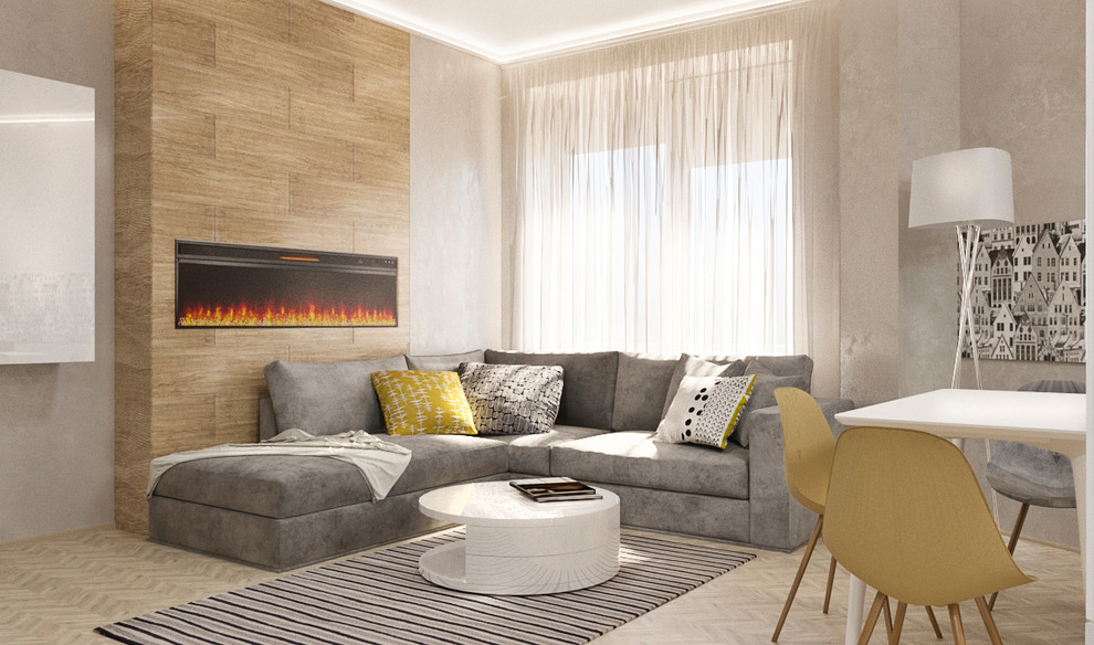 Обложка проекта: Квартира врача в "скандинавском стиле"