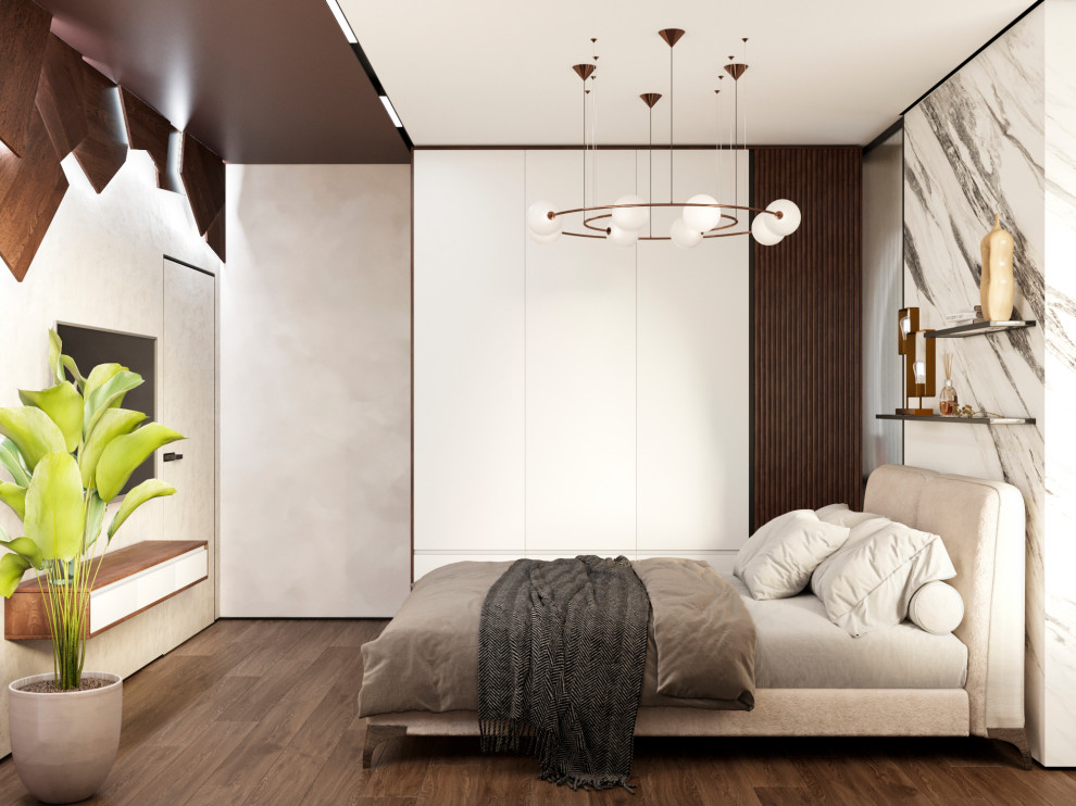 Спальня с зоной кабинета