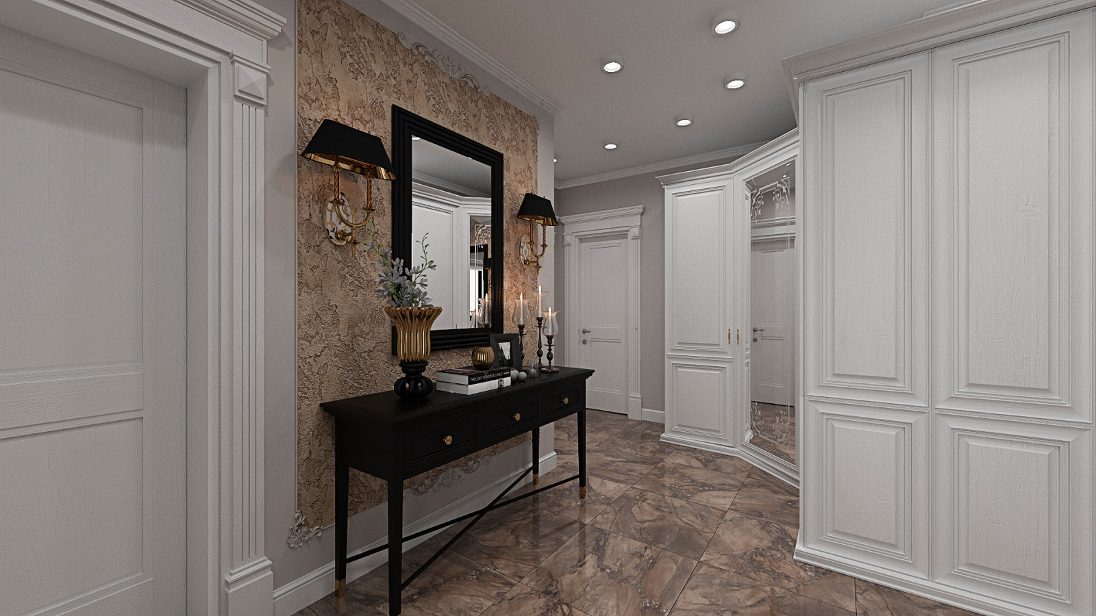 коридор современная классика