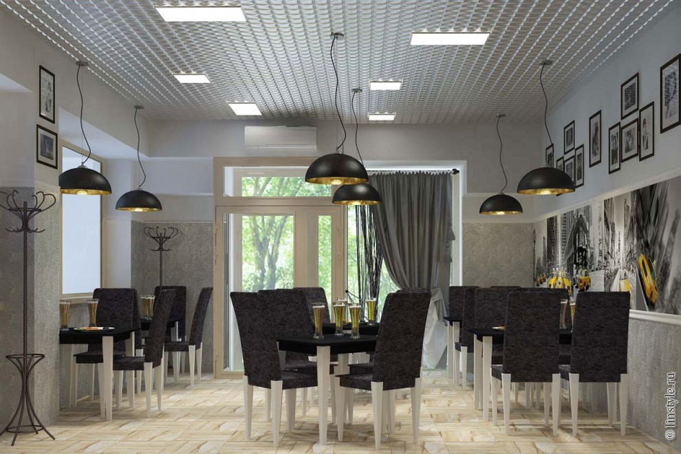 Обложка проекта: Дизайн-проект интерьера пивного бара «Бродвей»