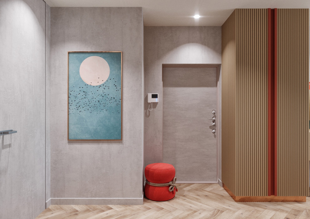 Двухкомнатная квартира 45 кв. м. в современном стиле