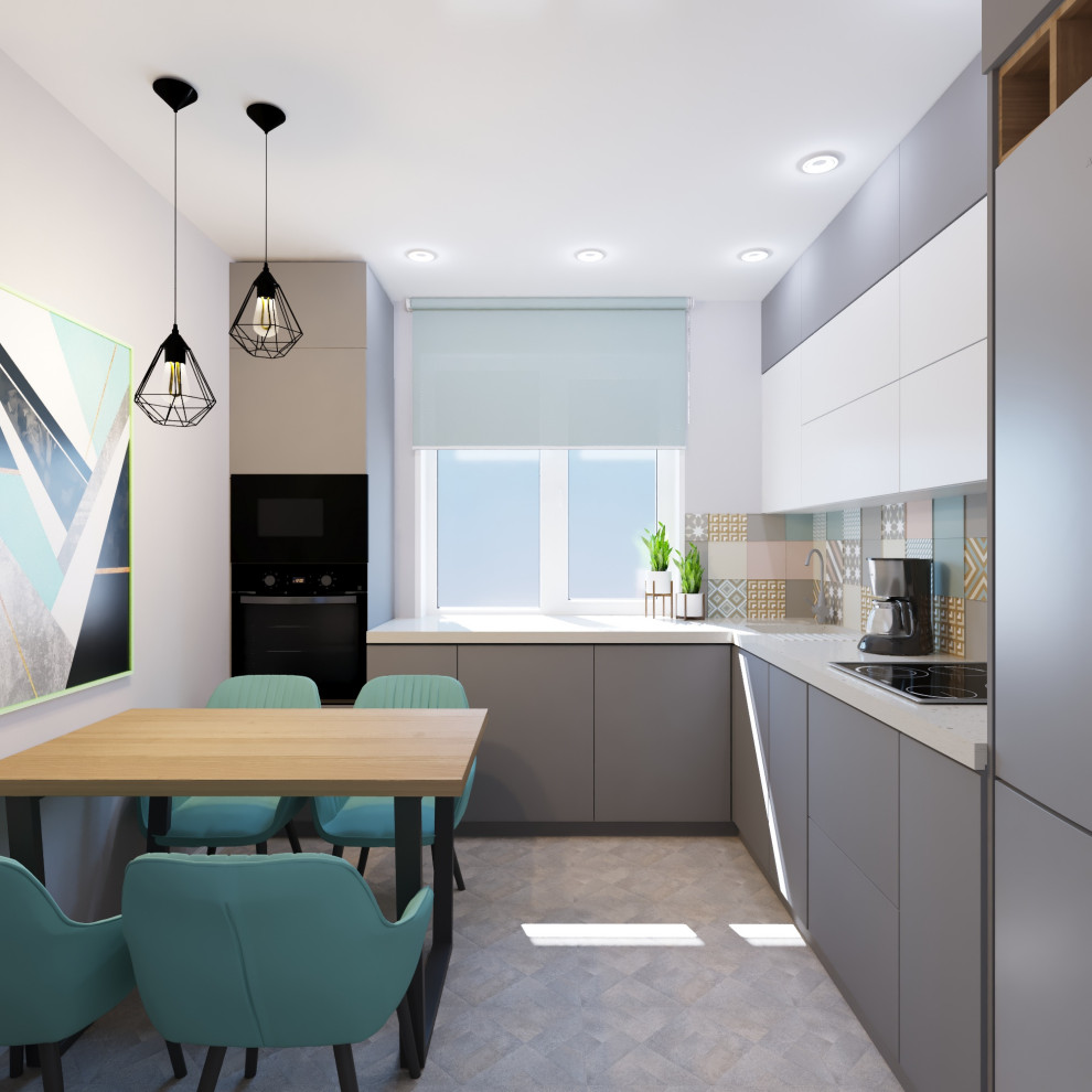 Яркая двушка для семьи предпринимателей