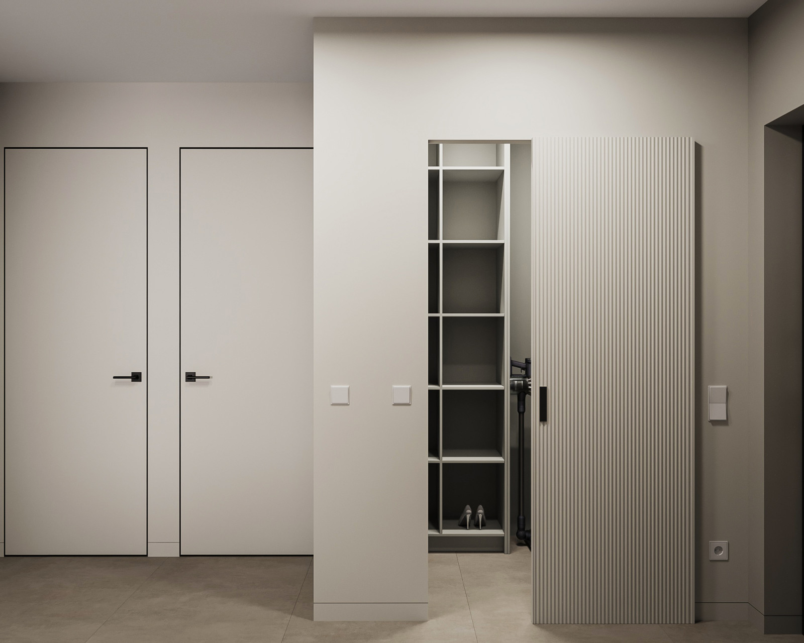 Дизайн-проект 3х-комнатной квартиры в "ЖК БелАрт", 78 кв.м