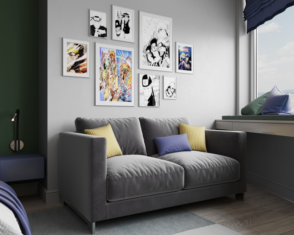 Детская для мальчика_"Закат на 51-м этаже"