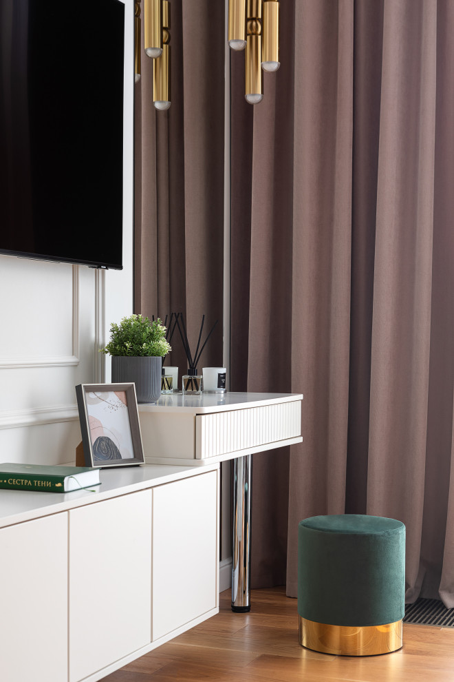 ДИЗАЙН-ПРОЕКТ КВАРТИРЫ В ЖК ПЕТРОВСКИЙ КВАРТАЛ НА ВОДЕ 40 М2