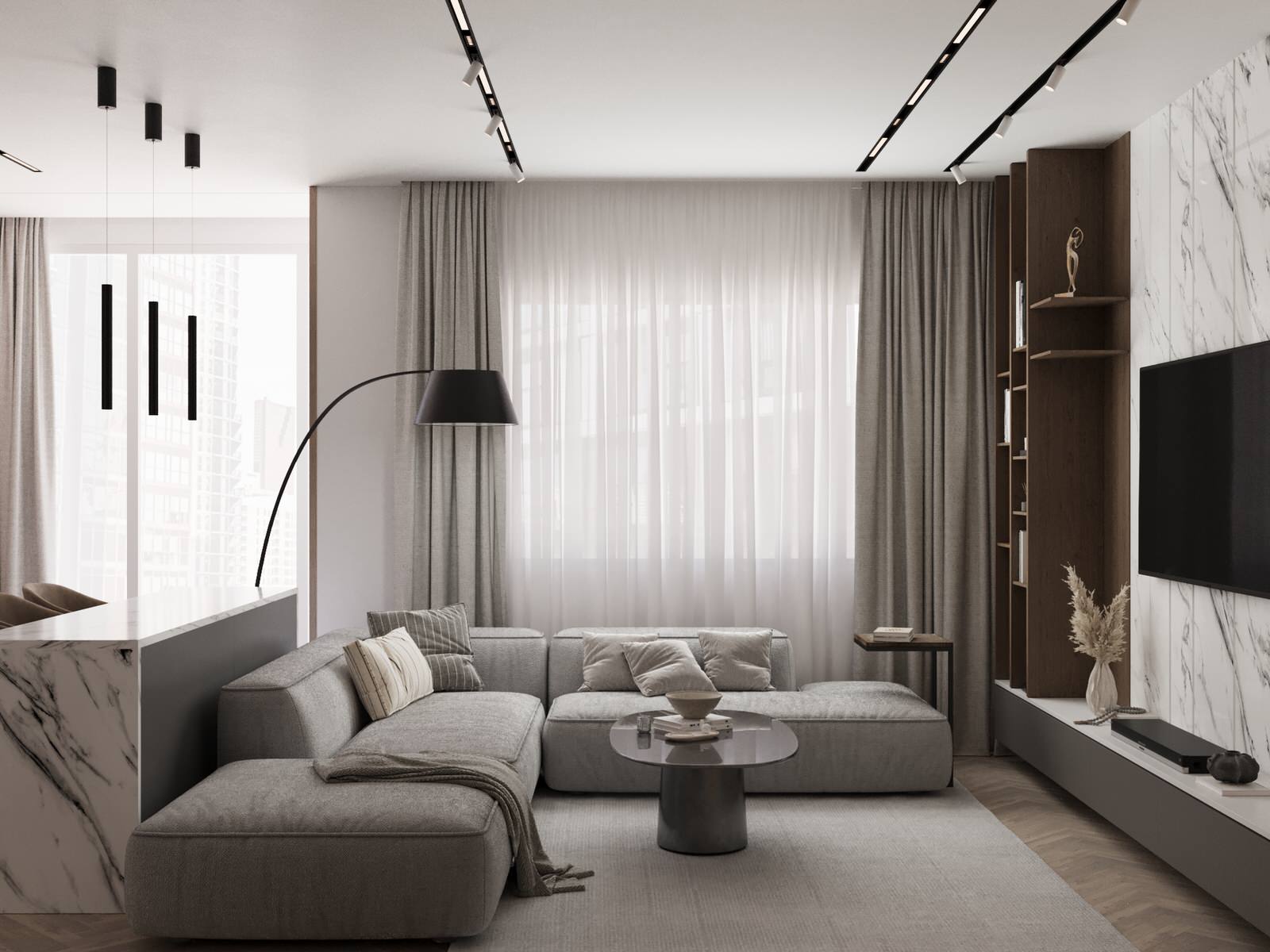 3д визуализация квартиры