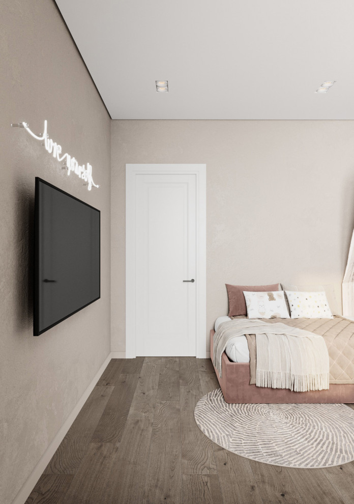 Дизайн-проект трехкомнатной квартиры 80 кв.м. Проект 2024г.