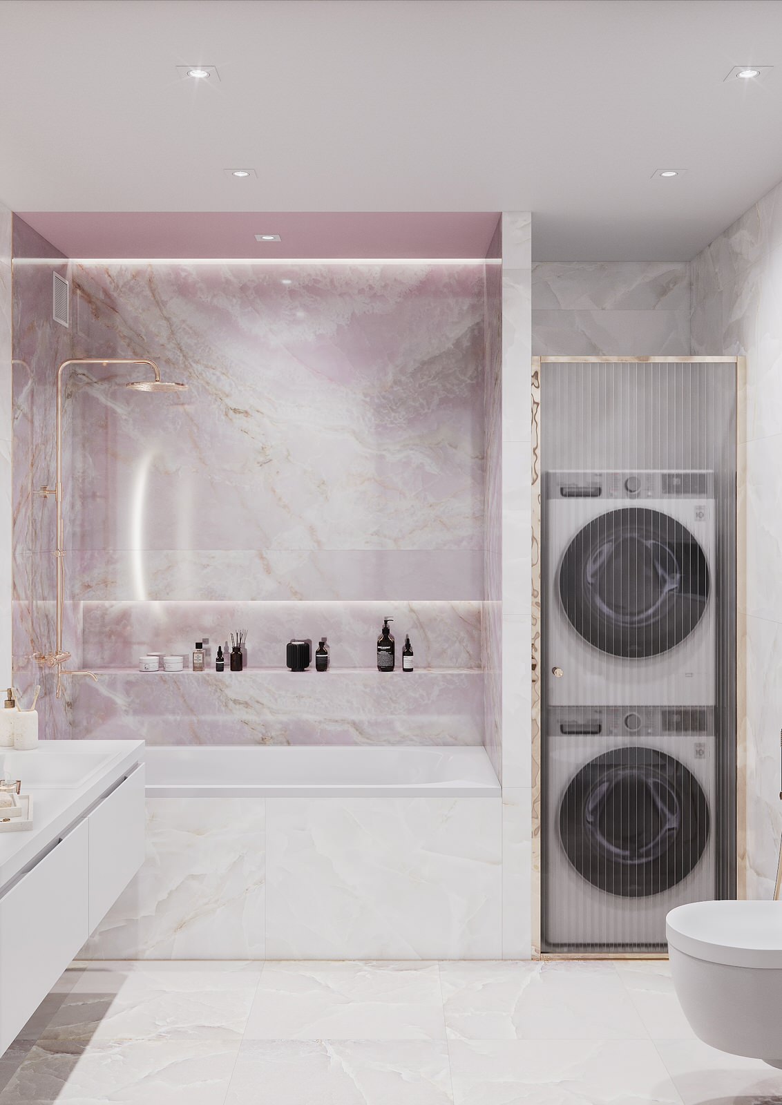 Дизайн-проект яркой квартиры 65 кв.м в современном стиле