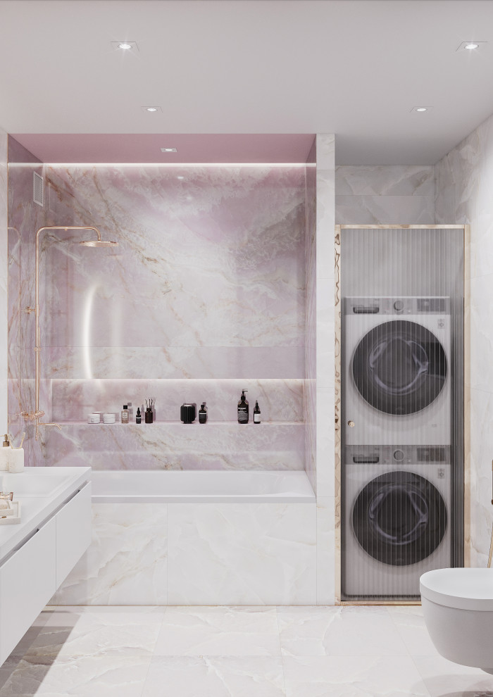 Дизайн-проект яркой квартиры 65 кв.м в современном стиле