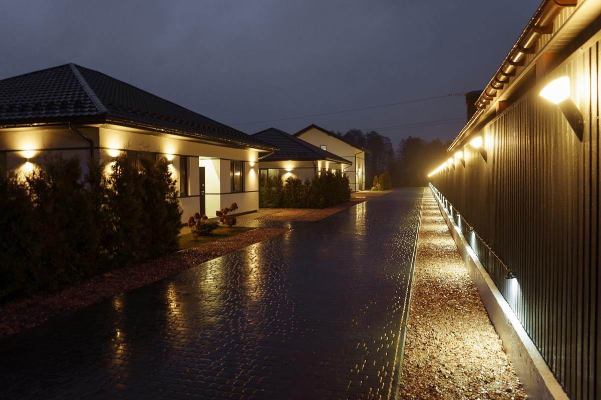 Build project. Cottege complex