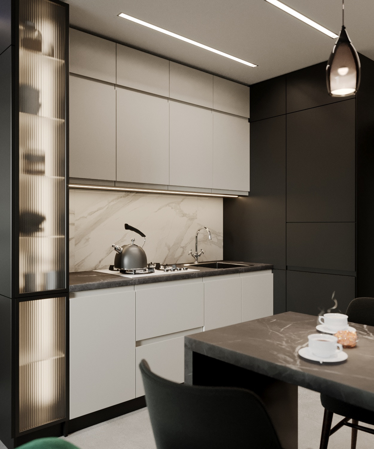 Кухня-гостиная