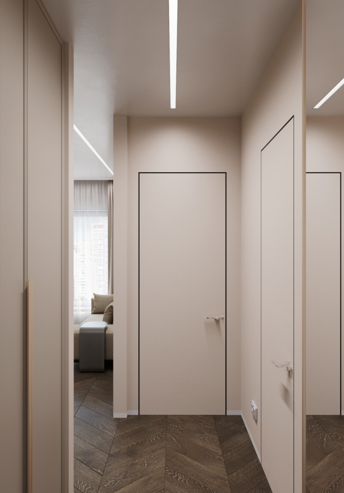 Минимализм в однокомнатной квартире