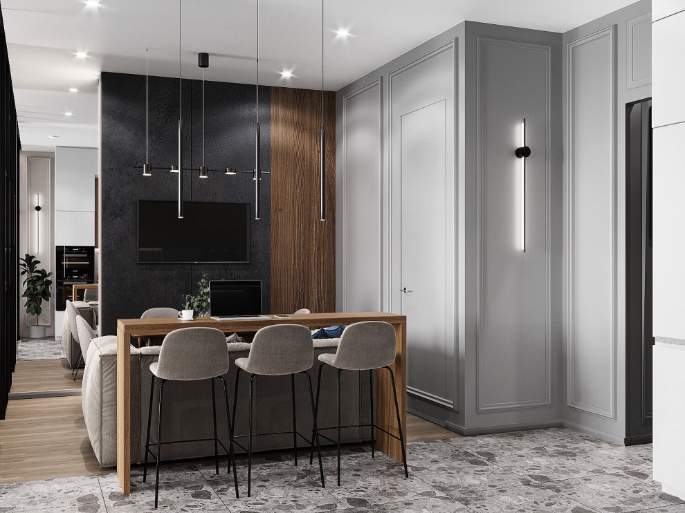 Дизайн-проект 2-х комнатной квартиры в ЖК Маяк, г. Химки