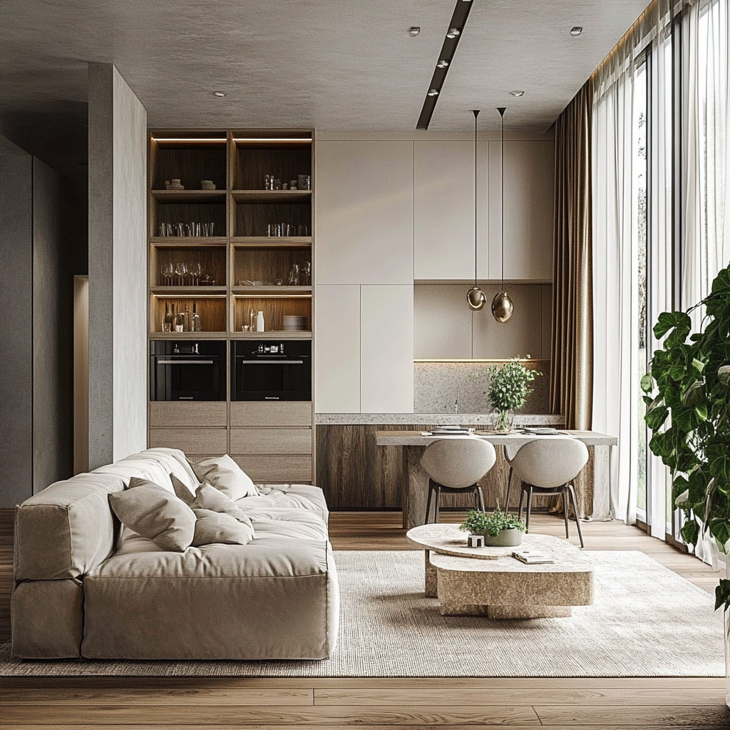 Обложка проекта: 2х комнатная квартира для взрослой пары