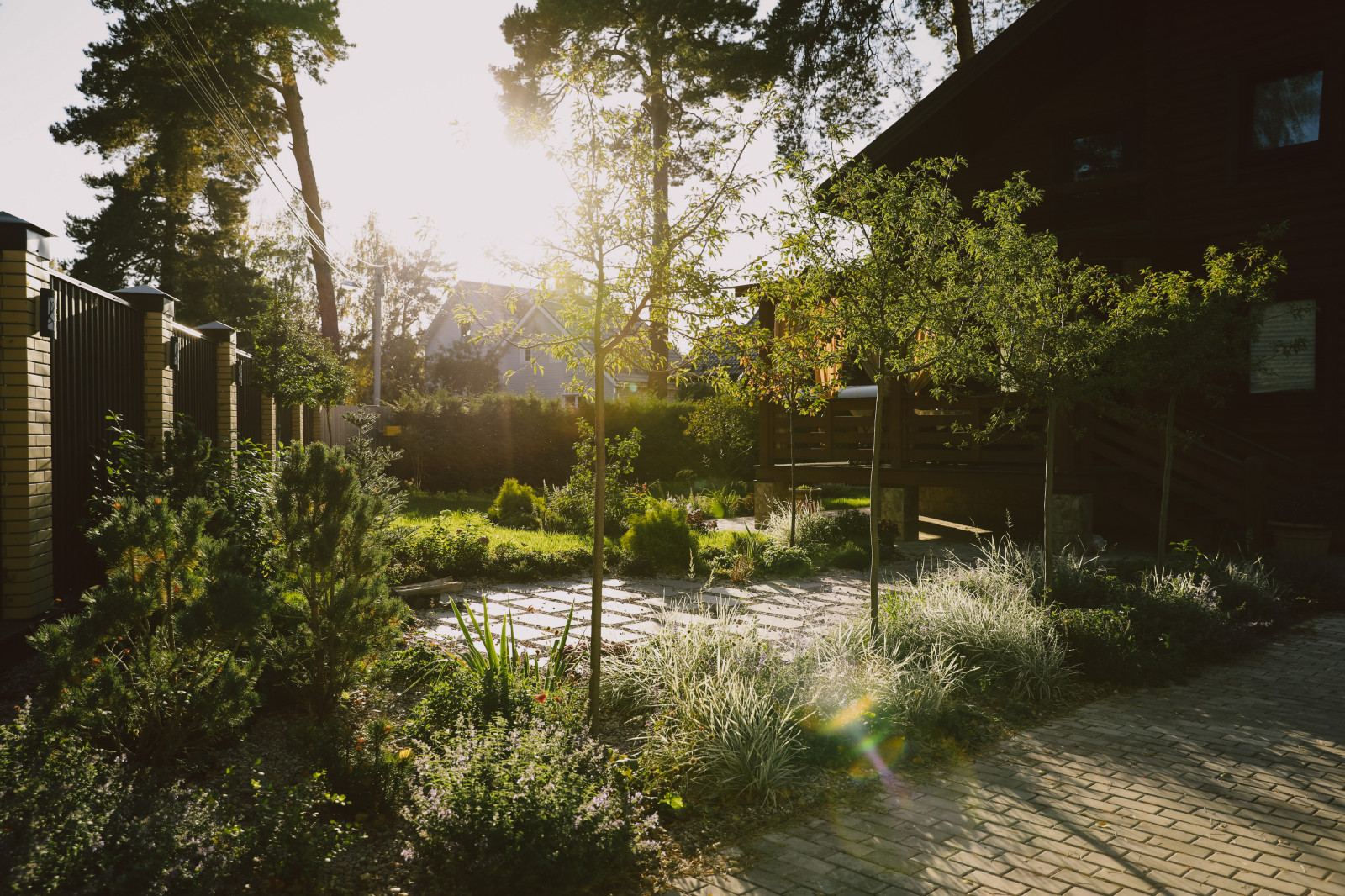 Участок 4 сотки, благоустройство и ландшафт