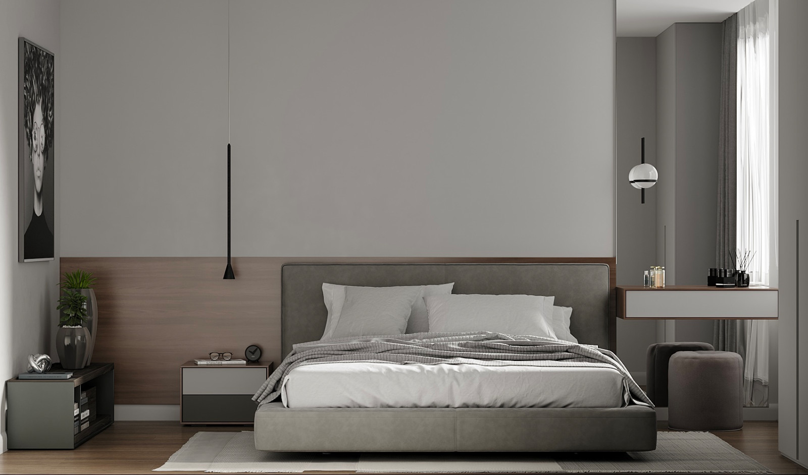 Обложка проекта: Спальня в современном стиле в ЖК «Дом на Львовской»
