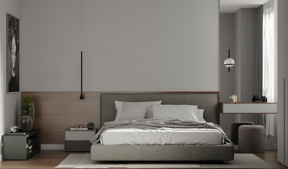 Обложка проекта: Спальня в современном стиле в ЖК «Дом на Львовской»