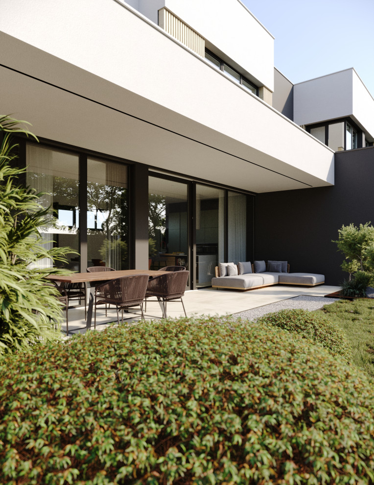 Дом минимализм в Симферополе