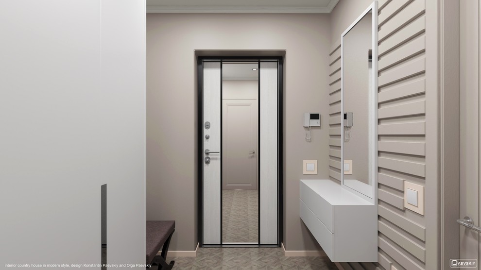 Прихожая в загородном доме