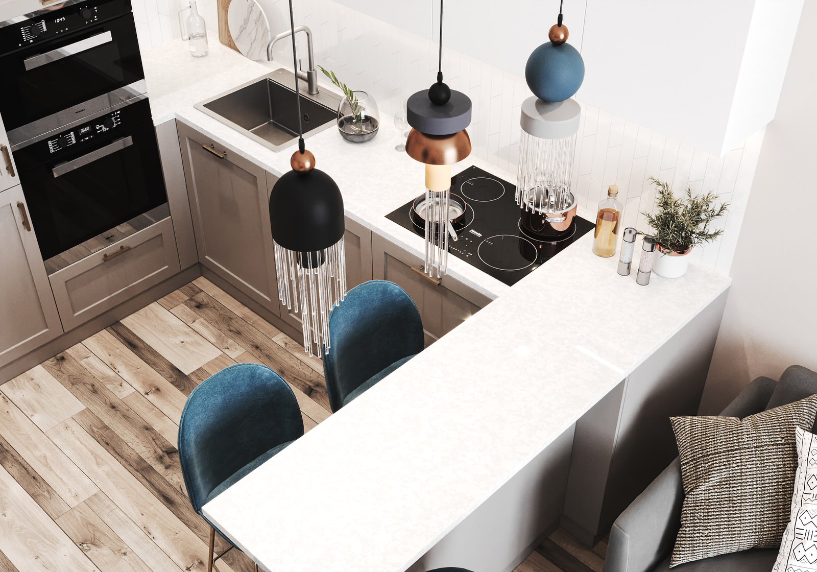 Небольшая квартира в ЖК Манхэттен