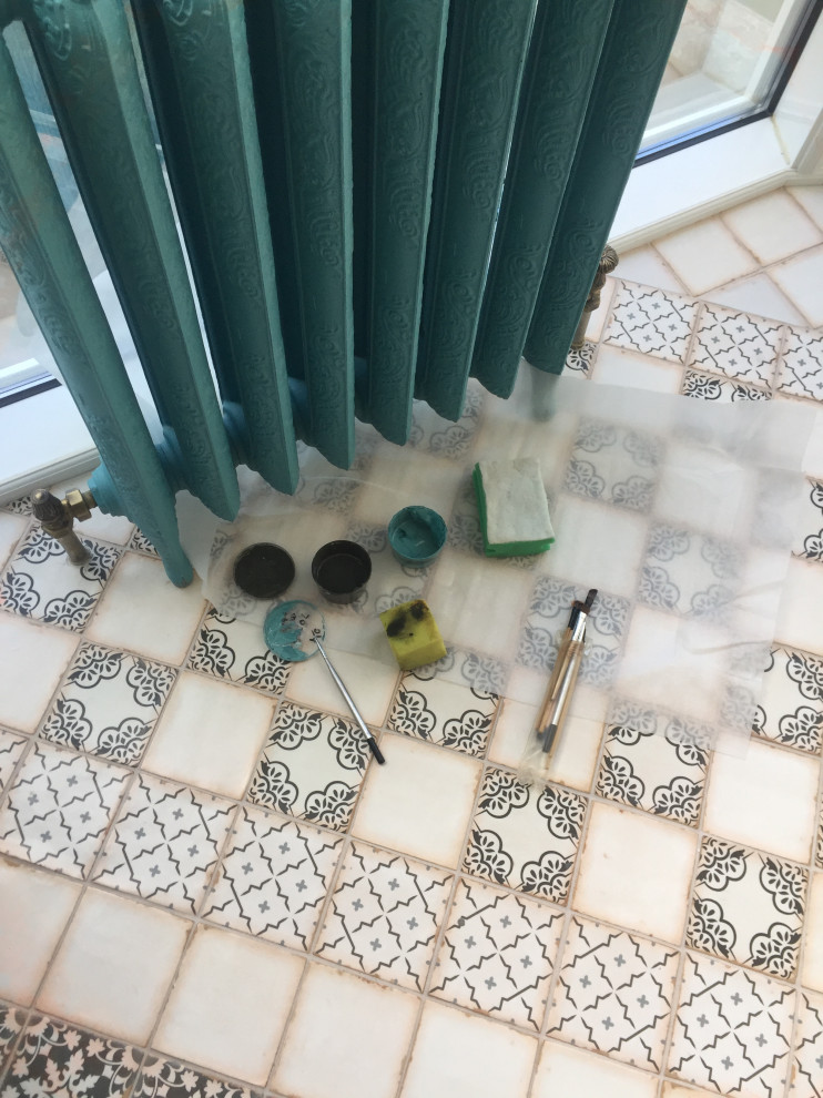 квартира в французском стиле в процессе декорирования