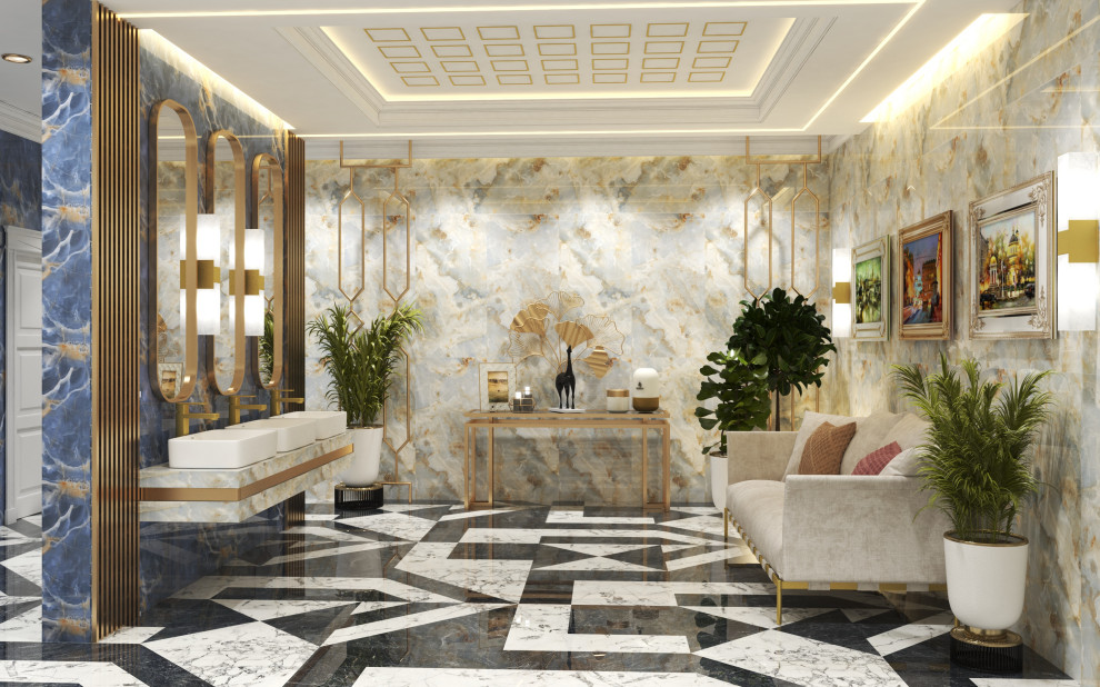 Лобби бар в Марриотт Москва Грандъ-Отель