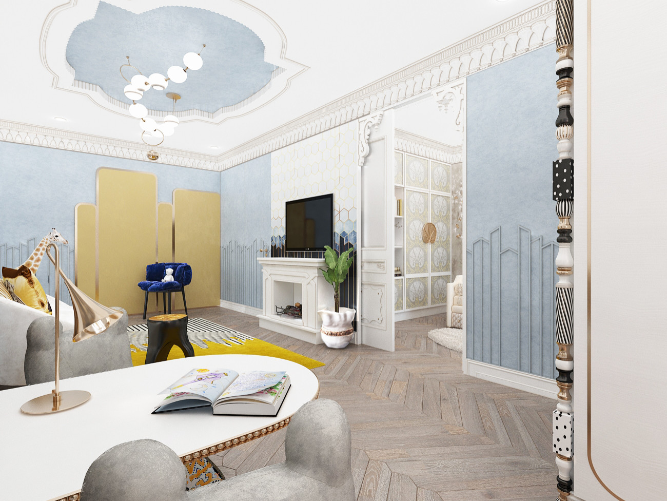 Интерьер детской