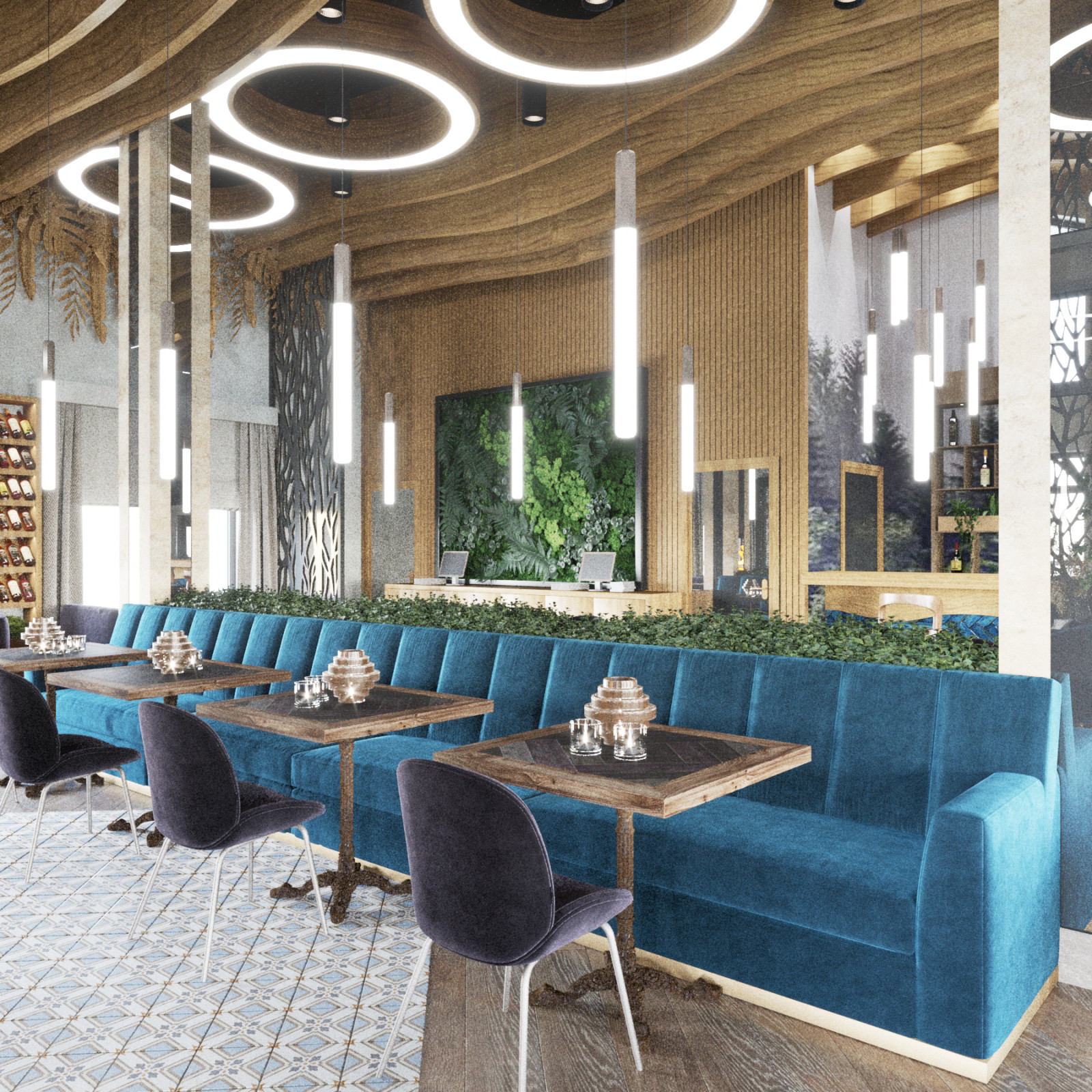 Ресторан загородного комплекса