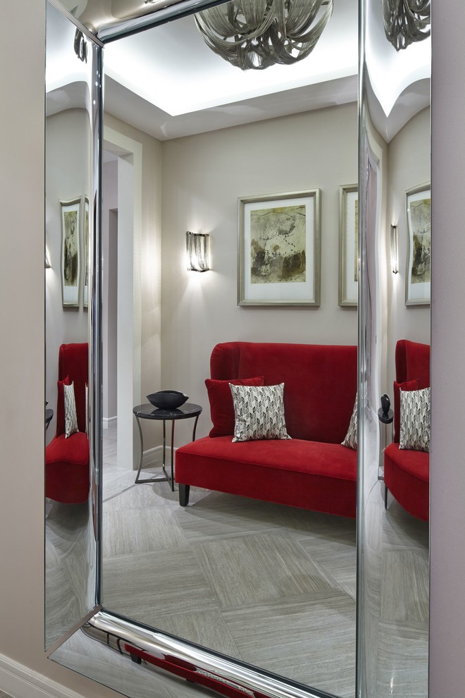 Houzz тур: Двухуровневая квартира с изящной обстановкой и арт-лестницей