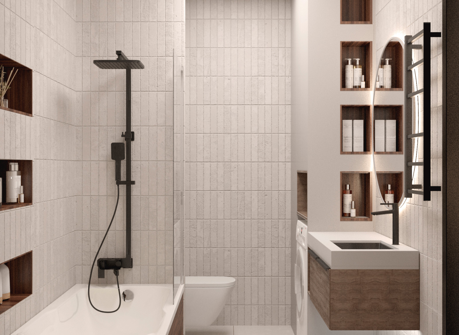 Проект: квартира 46м.кв в ЖК Премьер, г. Пермь