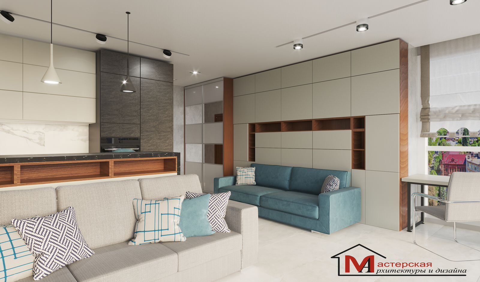 Однокомнатная квартира