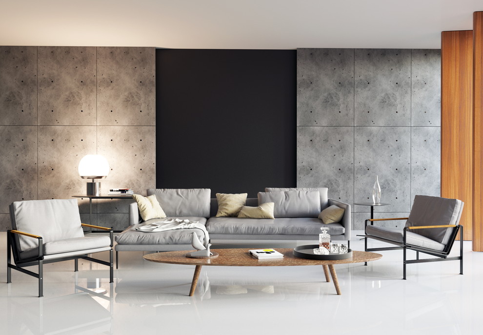 Панели из декоративного бетона