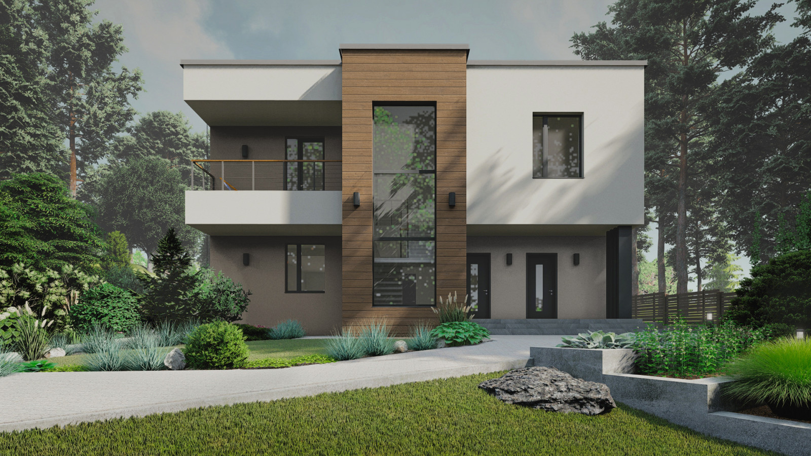 Обложка проекта: Современный дом в КП Расторгуев— 150 м²