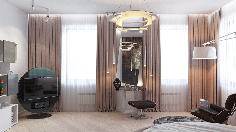 Геометрия пространства в современном доме 437 кв.м