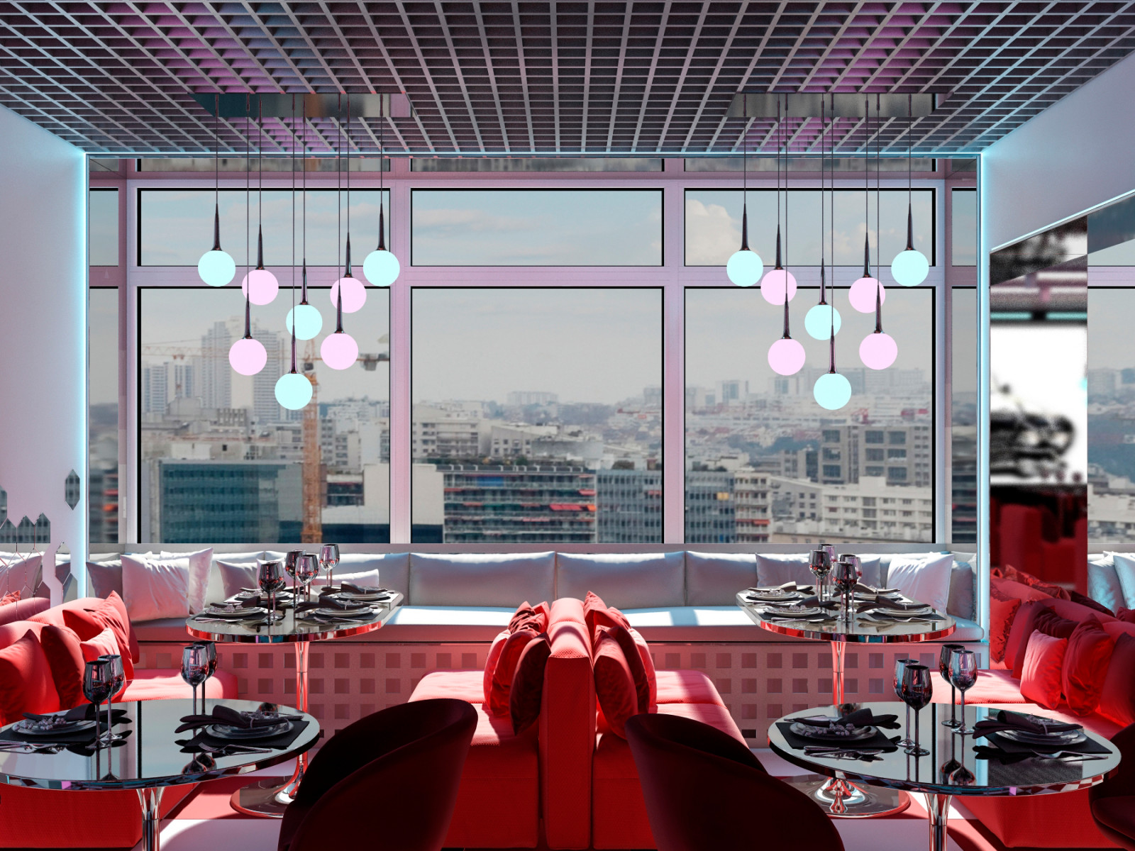 Кальянная в стиле 50х годов