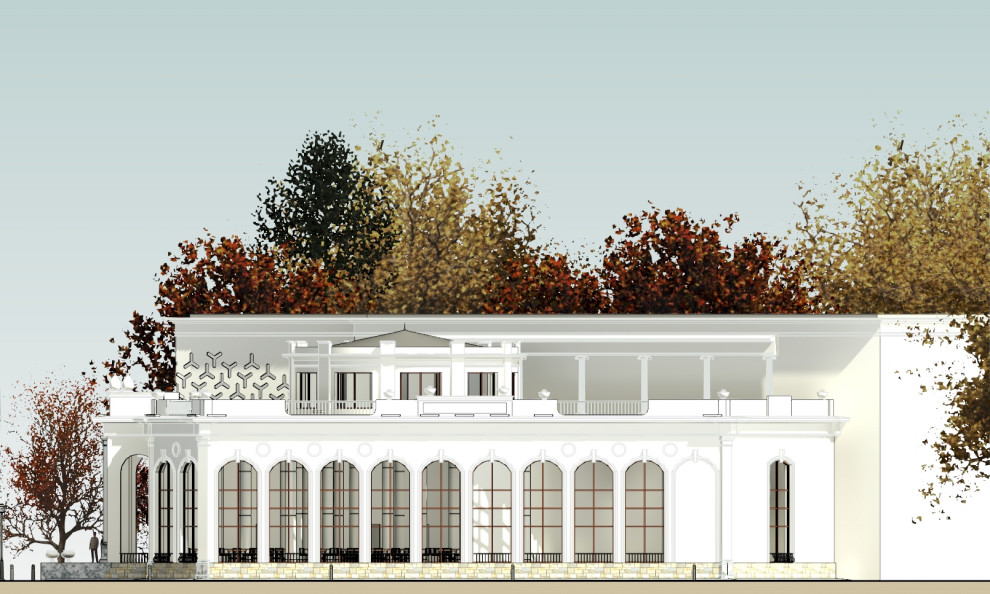 Ресторанный комплекс в классическом стиле