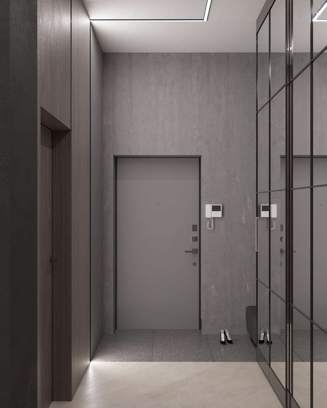 Дизайн-проект квартиры в тиле лофт