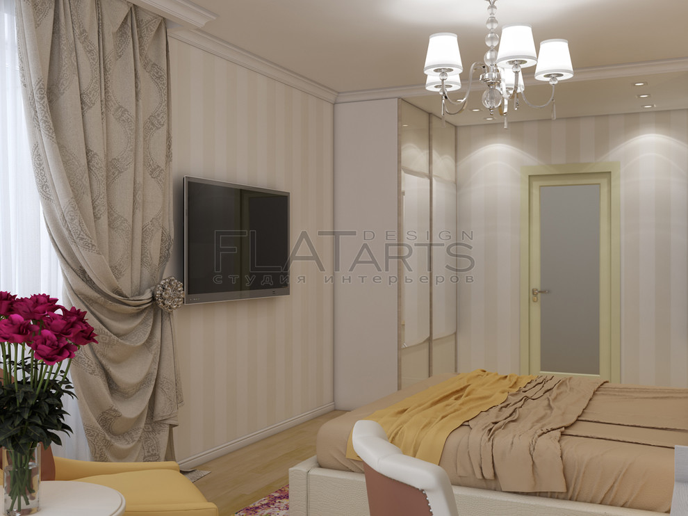 Дизайн 4х-квартиры 115кв.м.  в стиле фьюжн