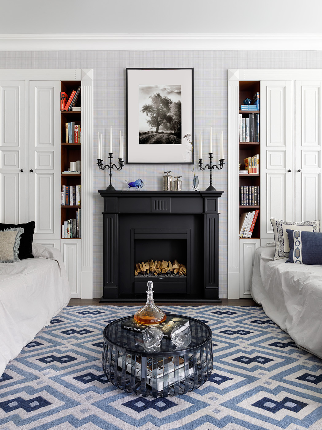 Меланхолия у озера. 120 м² для семьи с двумя детьми